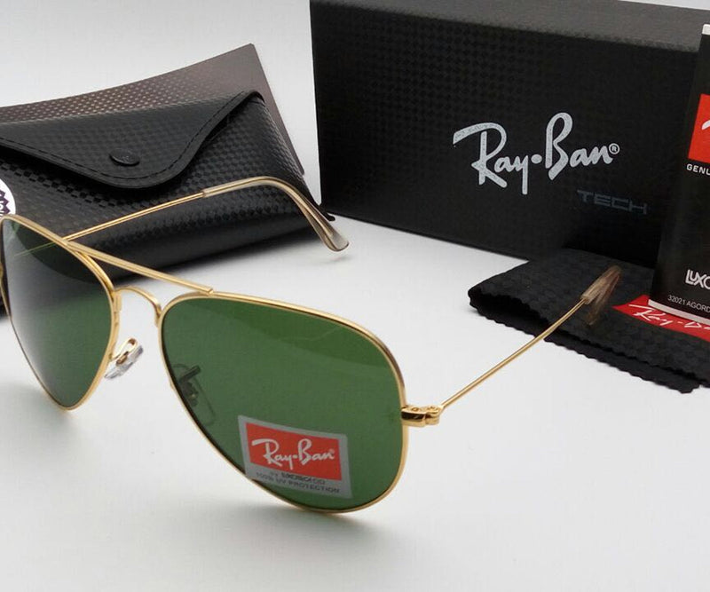 New Arrival Green & Gold 3026 Wayfarer Sunglass For Unisex