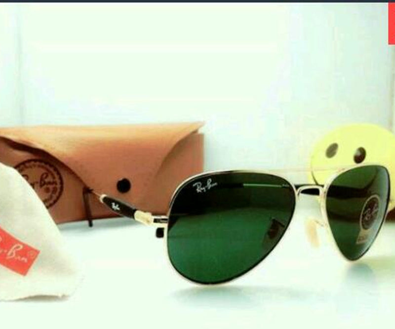 New Fashion Arrival Green & Gold 3517 Oval Trendy Hot Favorite Sunglasses For Everyone.