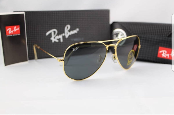 New Stylish Black & Gold 3026 Sunglass For Unisex