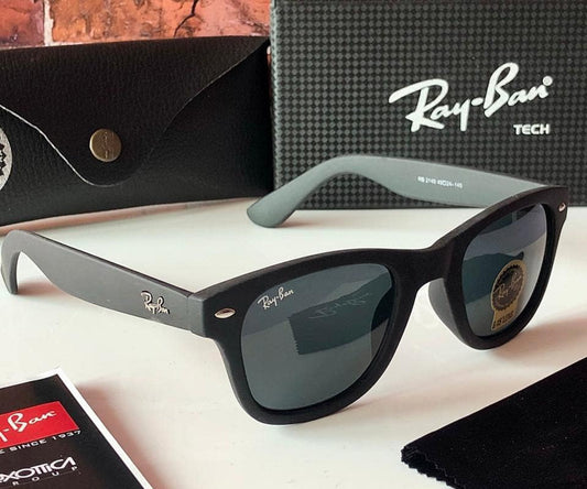 New Stylish Black Glass 2140 Wayfarer Style Sunglass For Unisex