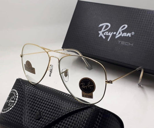 New Arrival Clear & Gold 3026 Wayfarer Sunglass For Unisex