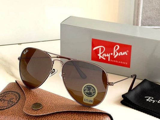 New Stylish Blue Shade & Golden 3026 Wayfarer Sunglass For Unisex