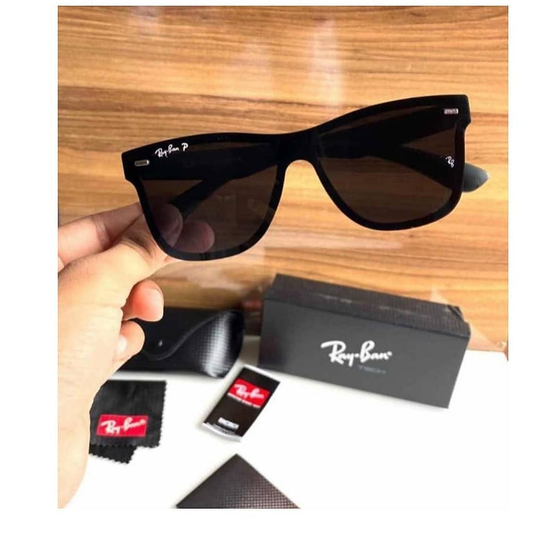 New Fashion Square Design Silver & Black 650 Model Sunglasses For Men