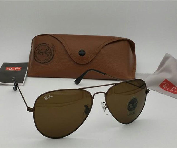 New Arrival Fancy Brown & Black Square 4195 Sunglasses For Men and Women